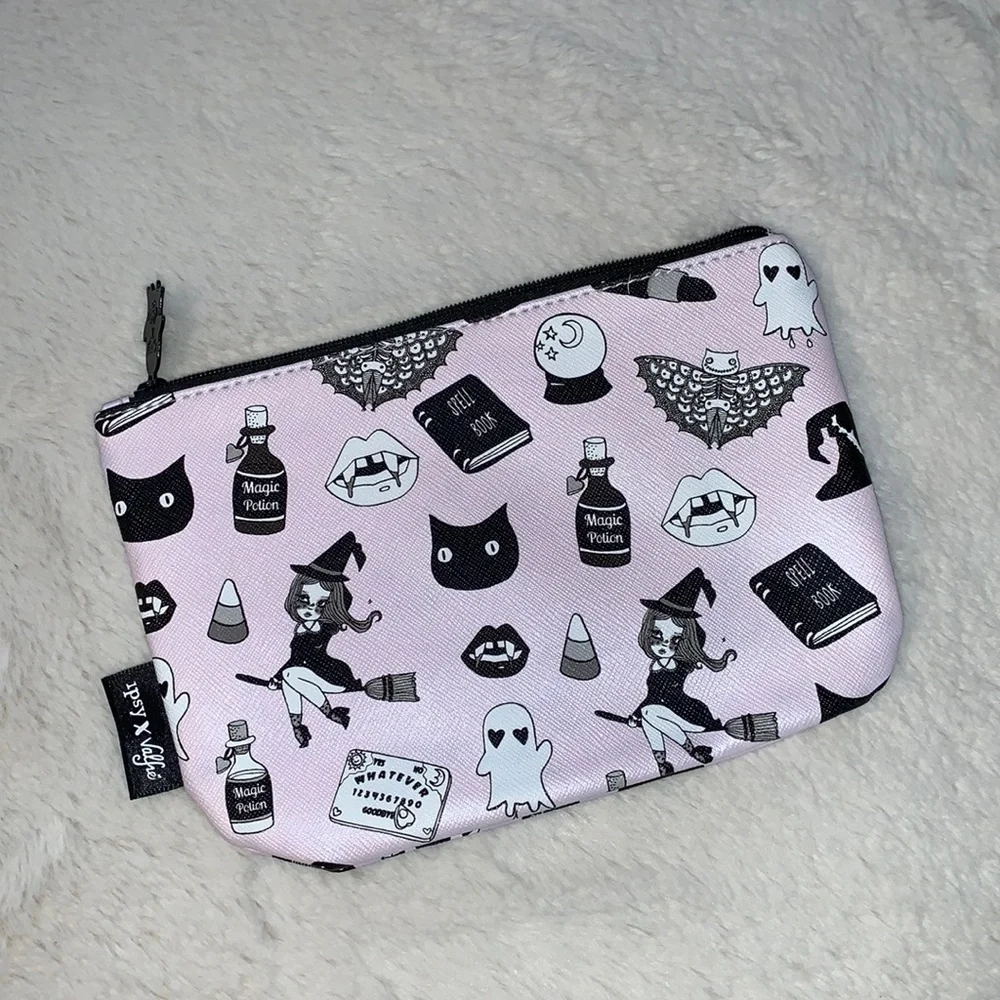 Ipsy X Valfie Witch Spooky Halloween Magic cosmetic bag